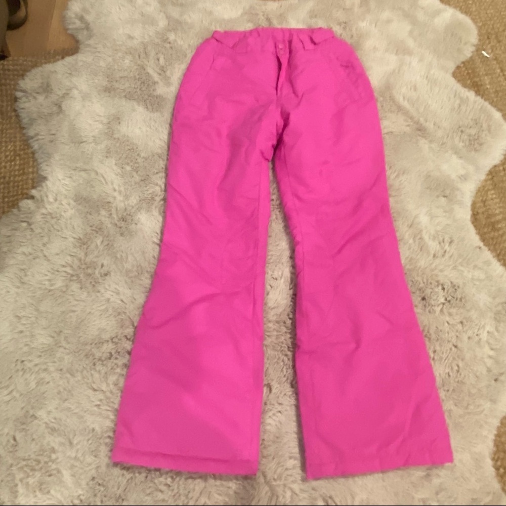 Girls pink snow pants 10/12 Athletech
